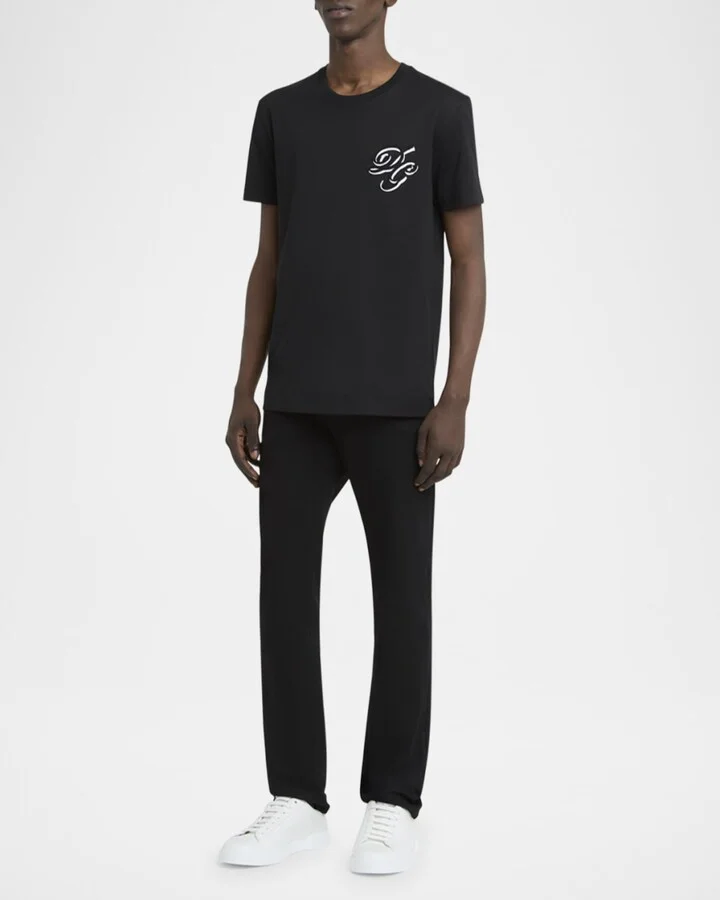 Men's Portofino Calfskin Low-Top Sneakers - Image 7
