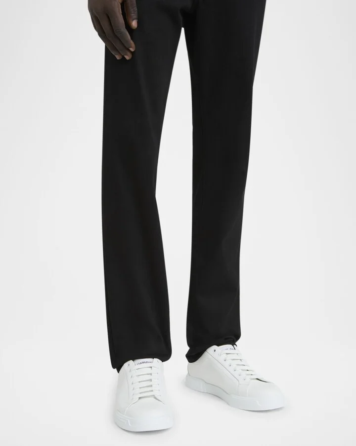 Men's Portofino Calfskin Low-Top Sneakers - Image 9