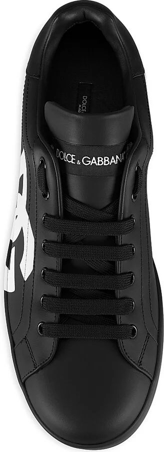 Men's Portofino Logo Sneakers - Nero - Size 6 - Image 5