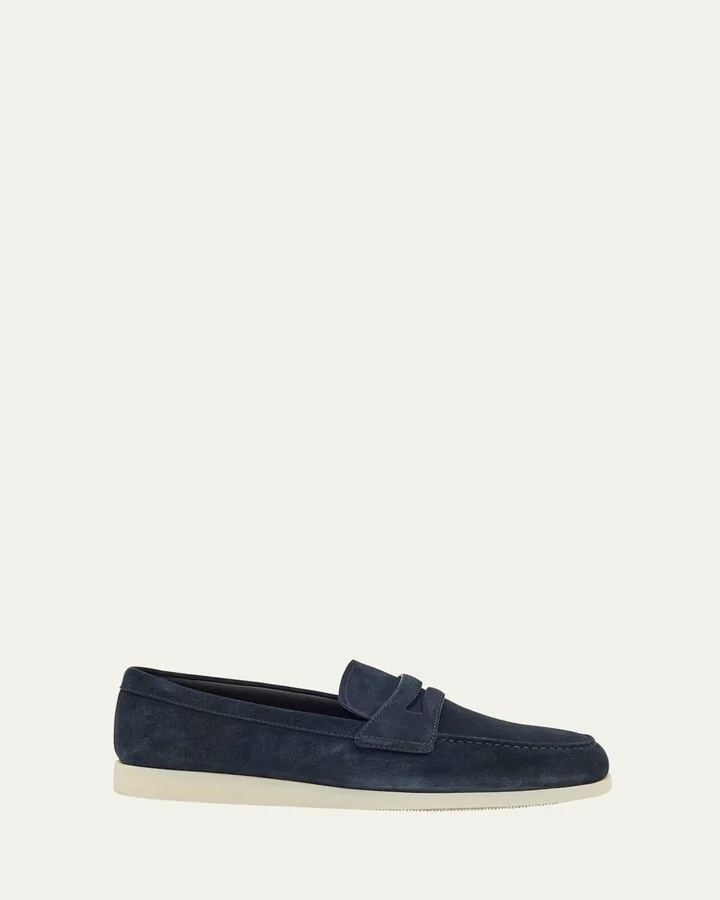 Men's Portsmouth Suede Penny Loafers