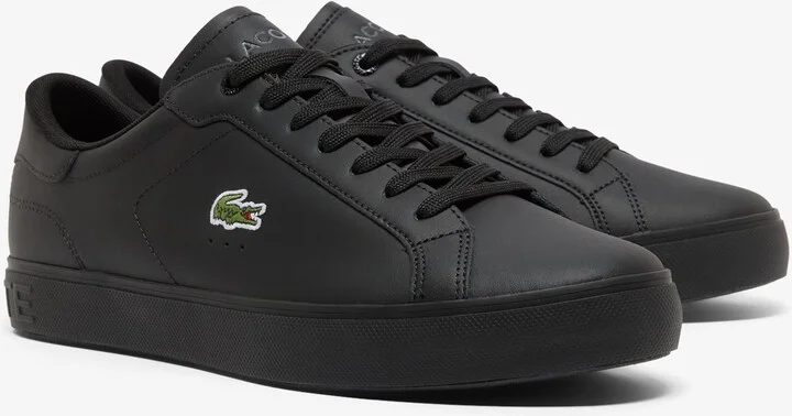 Men's Powercourt Graphic Leather Sneakers - Image 2