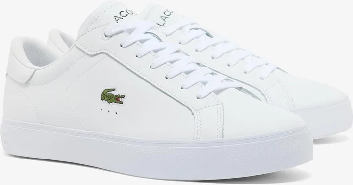 Men's Powercourt Graphic Leather Sneakers - Image 4