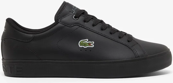 Men's Powercourt Graphic Leather Sneakers