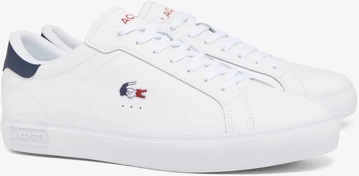 Men's Powercourt Leather Sneakers - Image 2