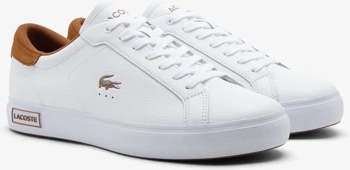 Men's Powercourt Leather Sneakers - Image 2
