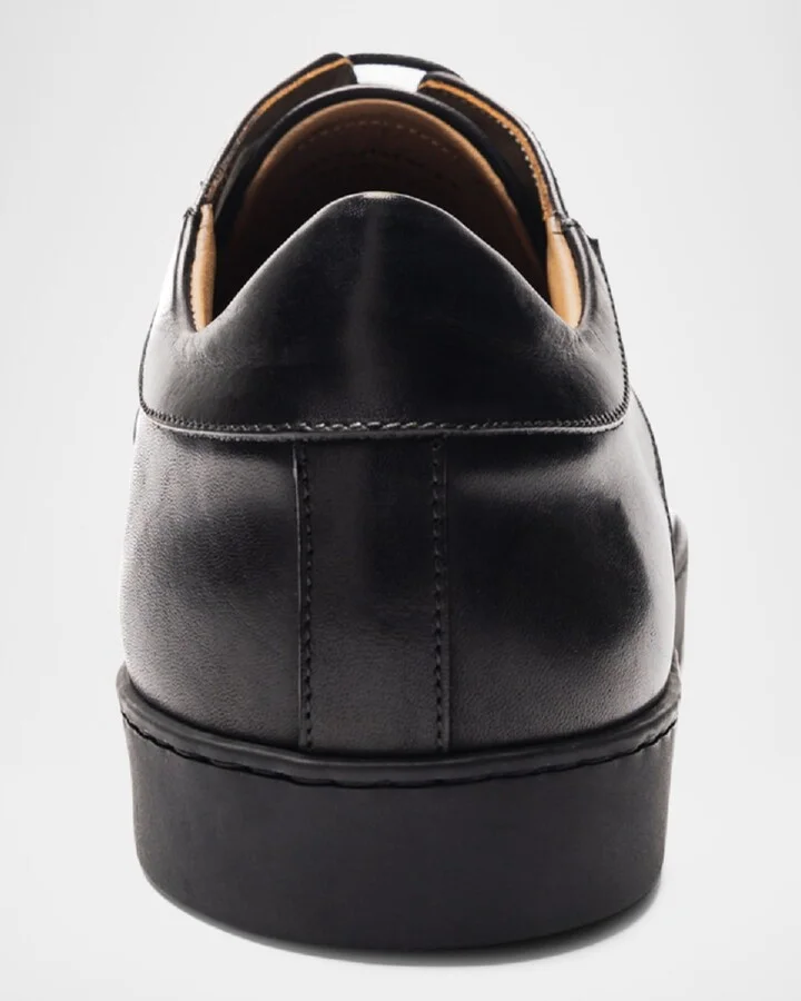 Men's Prato Leather Rubber-Sole Derby Shoes - Image 4