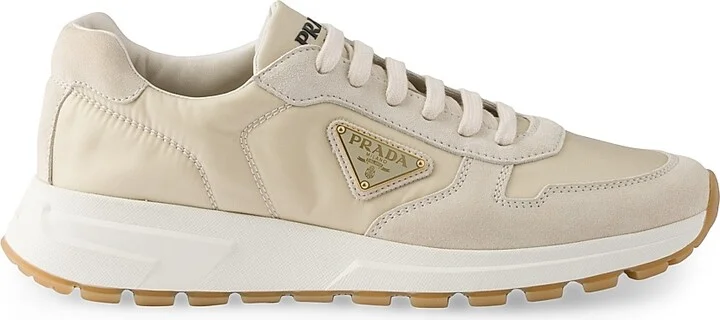 Men's Prax 01 Re-Nylon and Suede Sneakers - Blue - Size 9 - Image 9