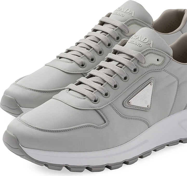 Men's Prax 01 Re-Nylon Sneakers - Grey - Size 12.5 - Image 4