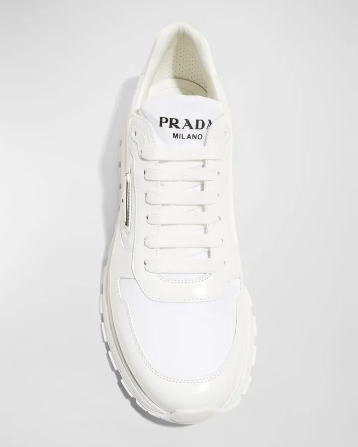 Men's Prax Tonal Low-Top Sneakers - Image 3