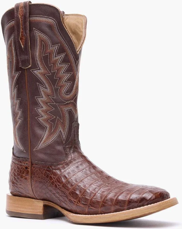 Men's PRCA Collection Caiman Belly Western Boot