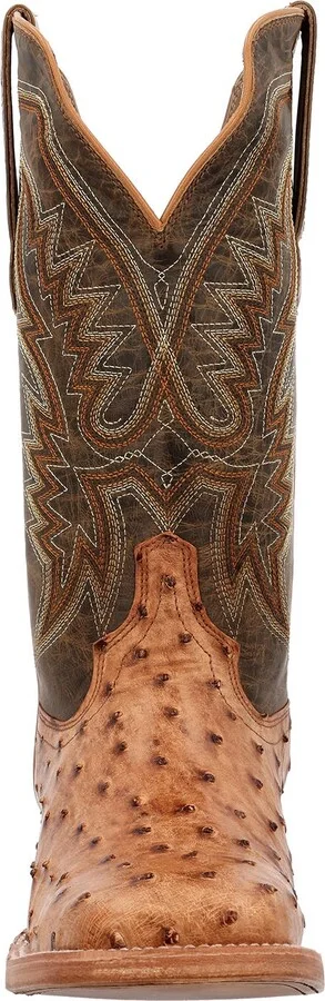 Men's PRCA Collection FullQuill Ostrich Western Boot - Image 3