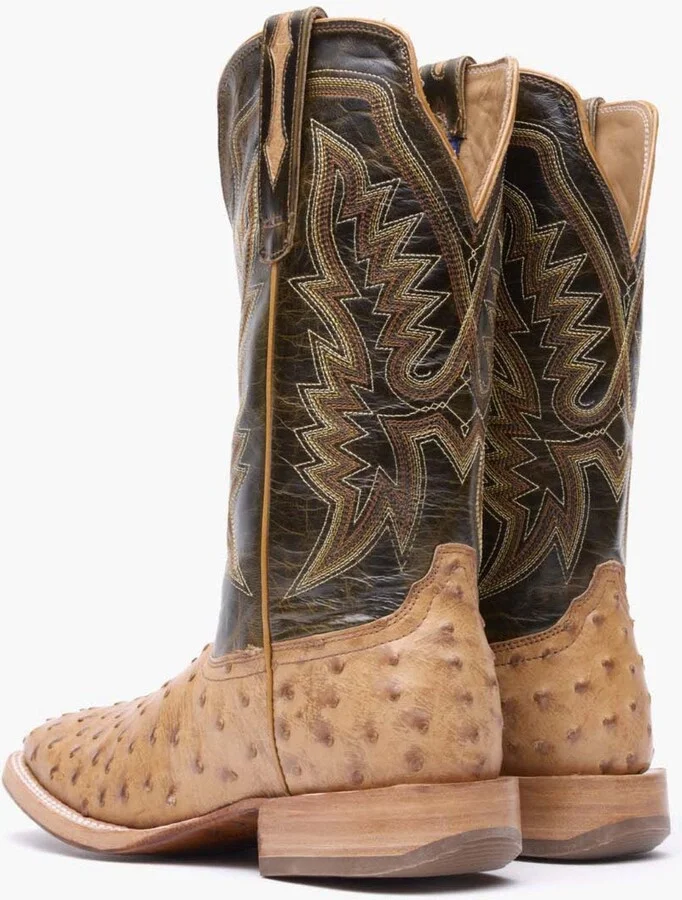 Men's PRCA Collection FullQuill Ostrich Western Boot - Image 4