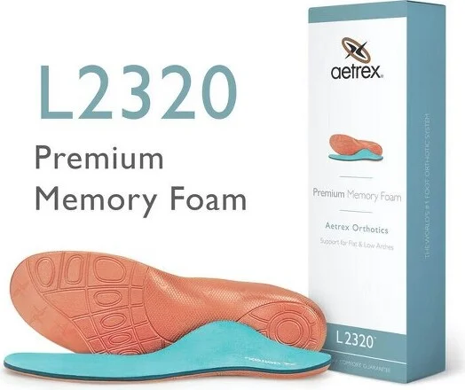 Men's Premium Memory Foam Posted Orthotics