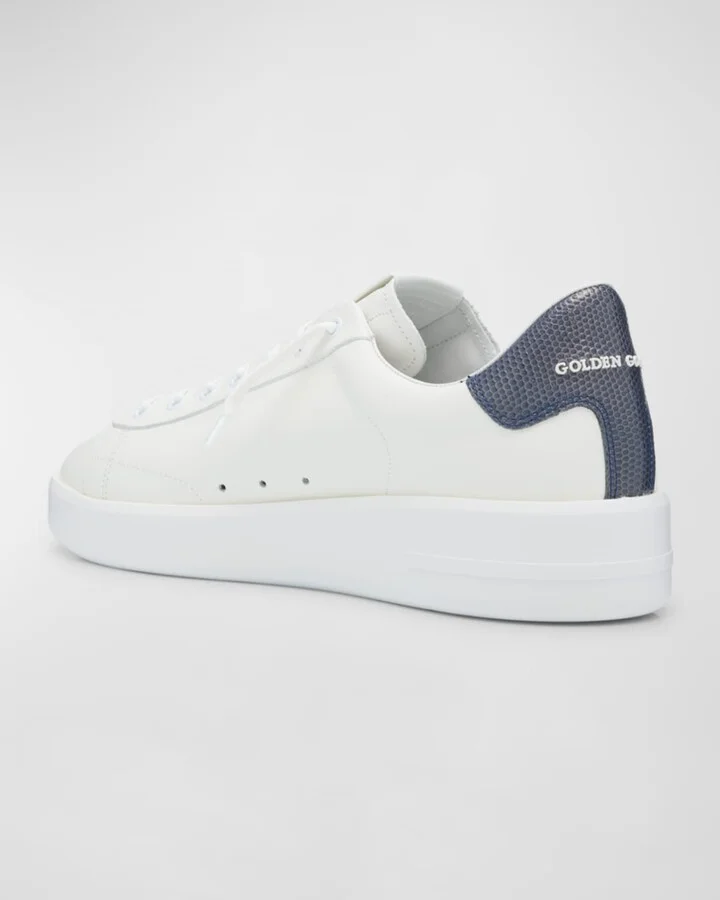 Men's Pure Star Leather Low-Top Sneakers - Image 5