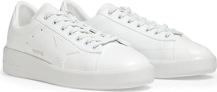 Men's Pure Star Low-Top Sneakers - Optic White - Size 8 - Image 2