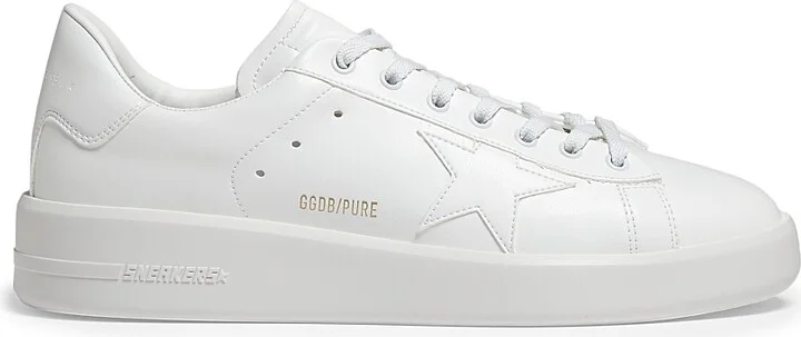Men's Pure Star Low-Top Sneakers - Optic White - Size 8
