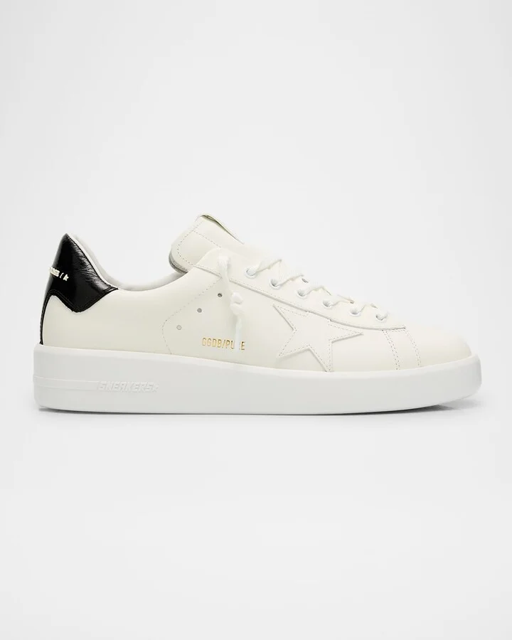 Men's Purestar Leather Low-Top Sneakers