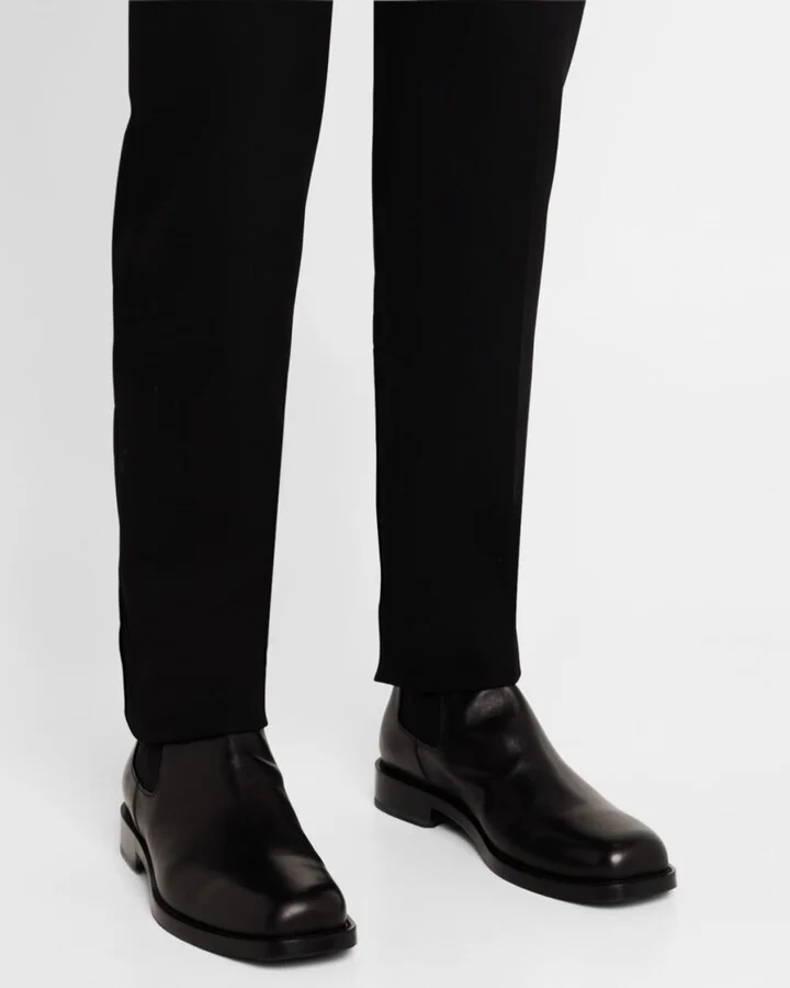Men's QU108 Leather Chelsea Boots - Image 4
