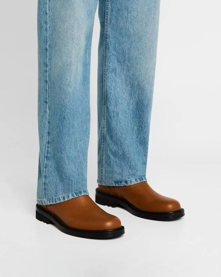 Men's QU110 Leather Chelsea Boots - Image 5