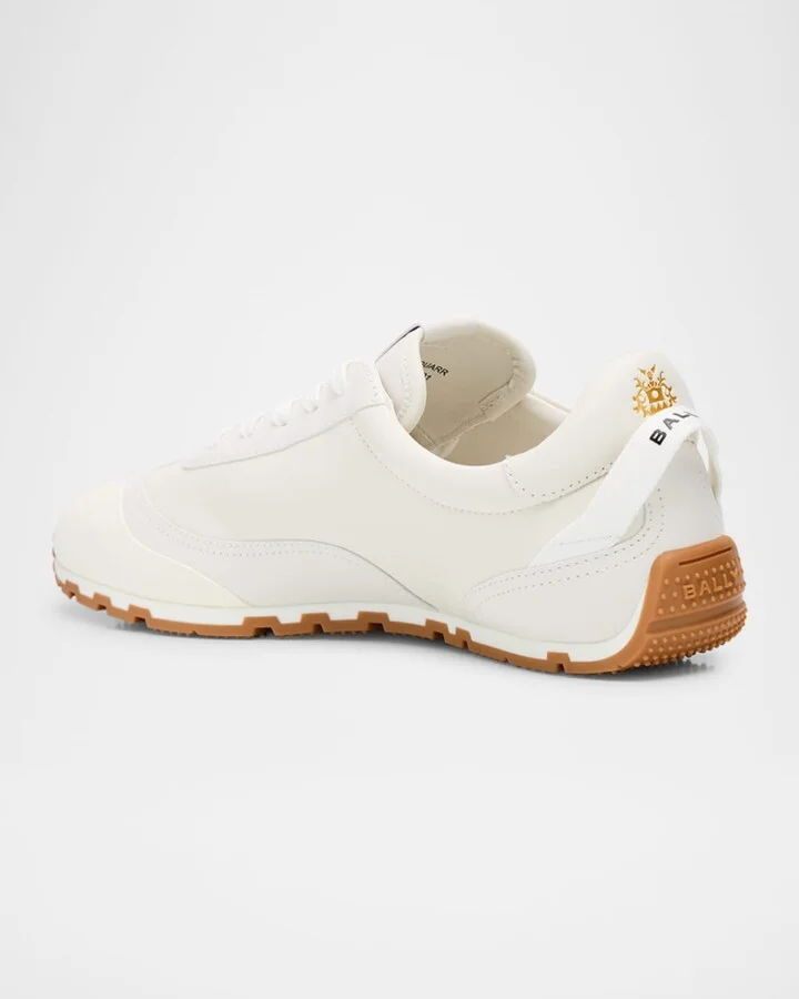 Men's Quarry Leather Low-Top Sneakers - Image 3