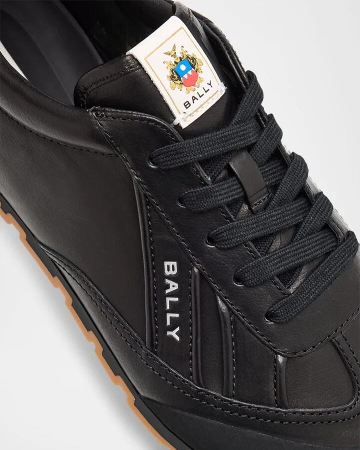 Men's Quarry Leather Low-Top Sneakers - Image 3