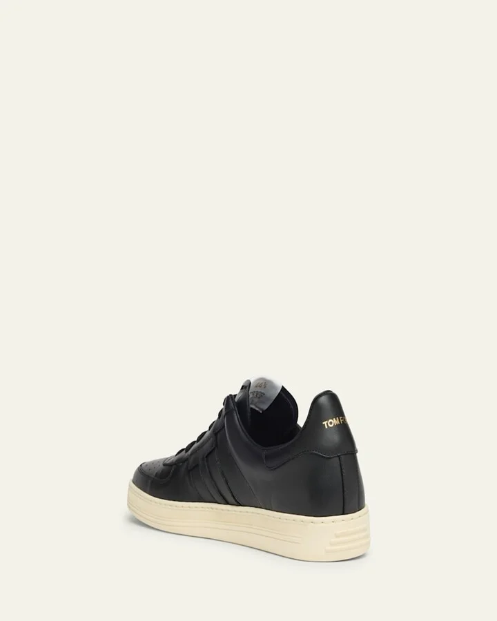 Men's Radcliffe Smooth Leather Low-Top Sneakers - Image 2