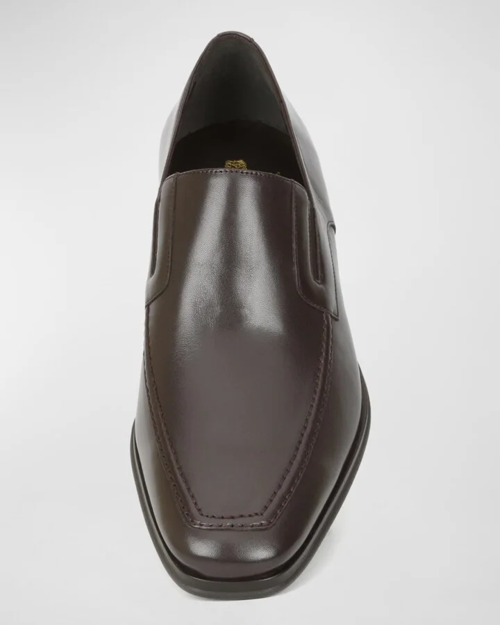 Men's Raging Leather Slip-On Loafers - Image 4