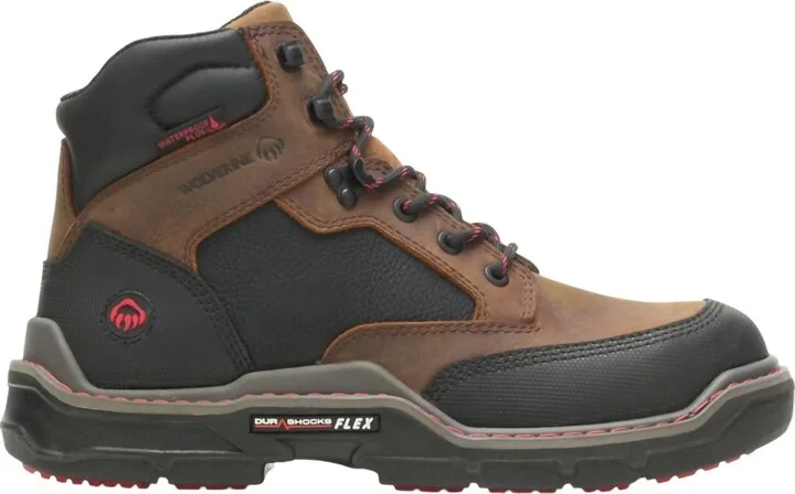 Men's Raider Durashocks Heavy Duty Carbonmax 6" Boot In Brown