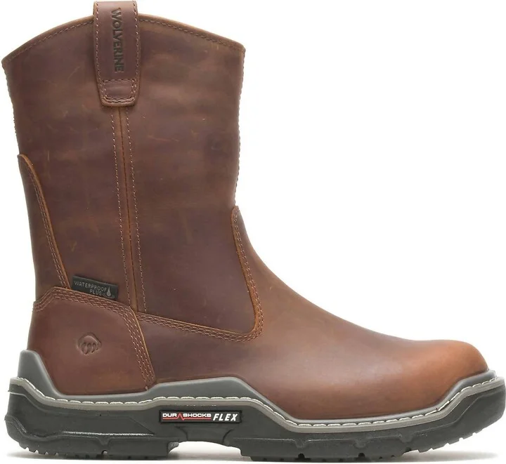 Men's Raider Durashocks Waterproof Carbonmax Wellington Boot - Extra Width In Peanut