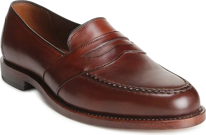 Men's Randolph Classic Leather Loafers - Black - Size 9.5 - Image 5