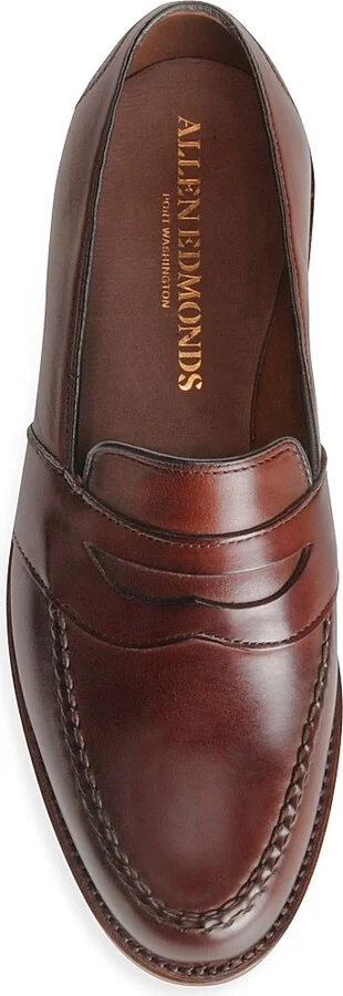 Men's Randolph Classic Leather Loafers - Black - Size 9.5 - Image 7