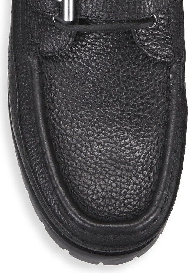 Men's Ranger Tumbled Leather Boots - Black - Size 10 - Image 4