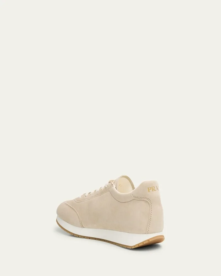 Men's Rank Suede T-Toe Retro Runner Sneakers - Image 3