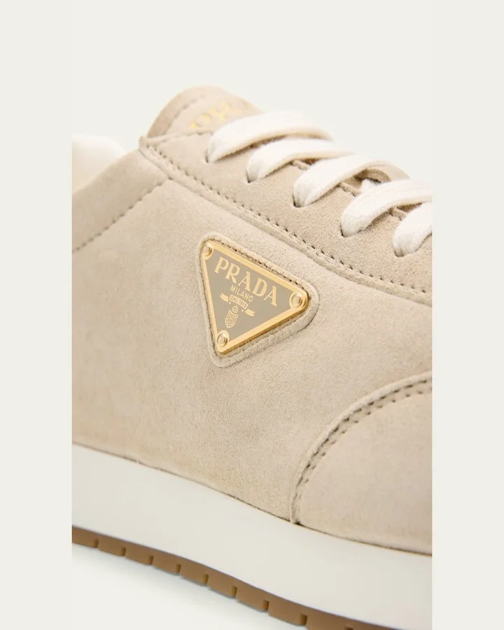 Men's Rank Suede T-Toe Retro Runner Sneakers - Image 4