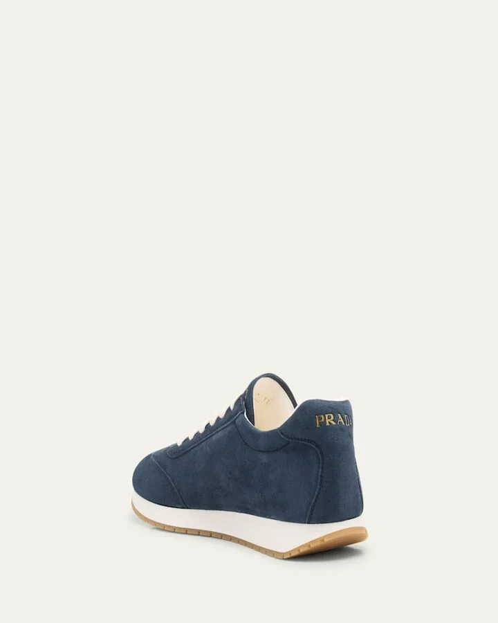 Men's Rank Suede T-Toe Retro Runner Sneakers - Image 11