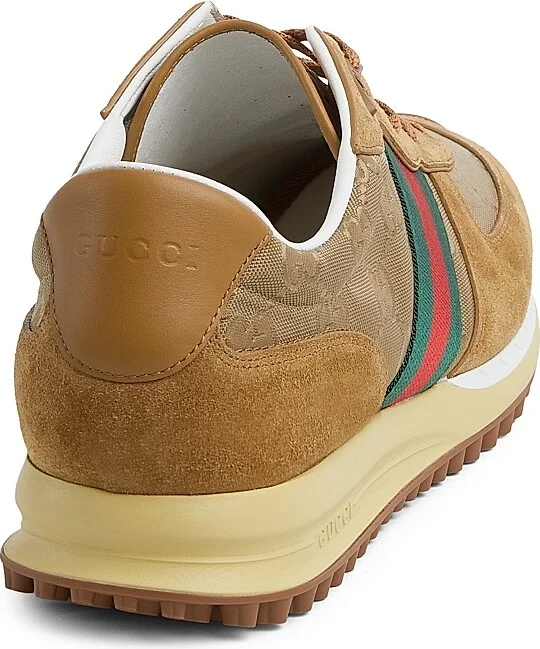 Men's Re-Motion Low-Top Sneakers - Light Brown - Size 10 - Image 3