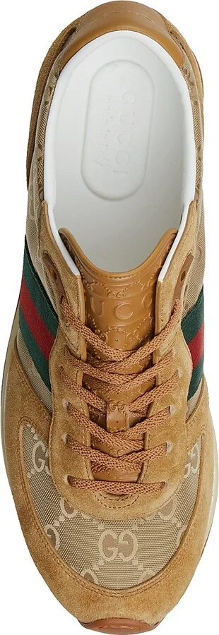 Men's Re-Motion Low-Top Sneakers - Light Brown - Size 10 - Image 4