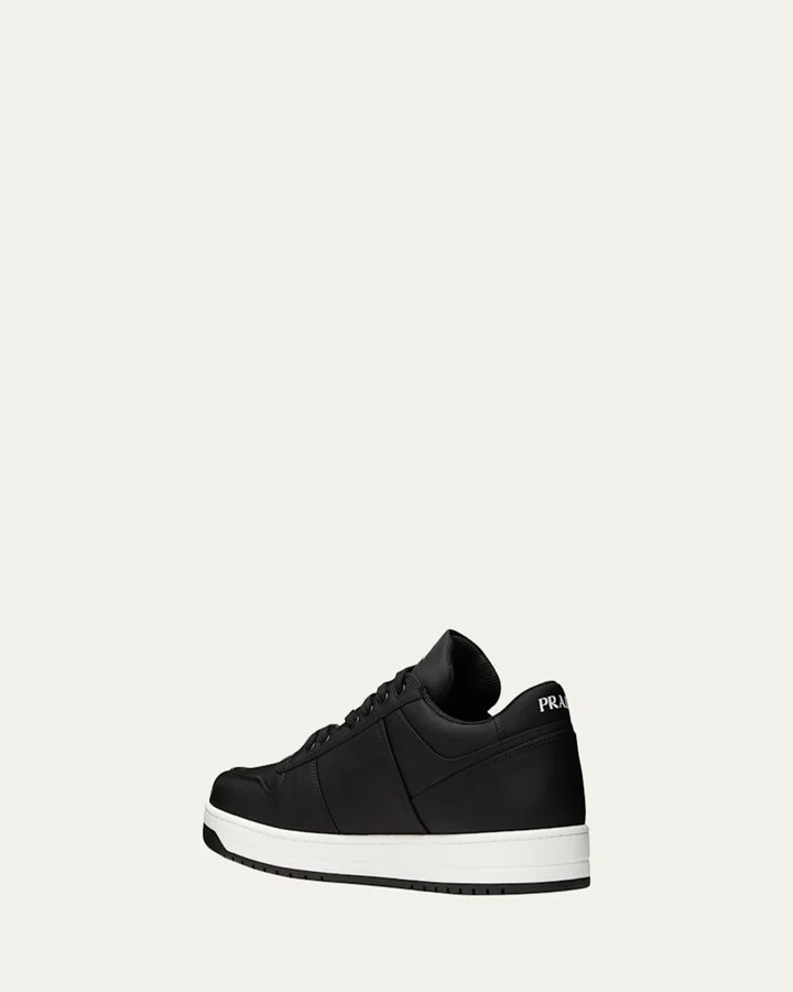 Men's Re-Nylon Triangle Logo Low-Top Sneakers - Image 5