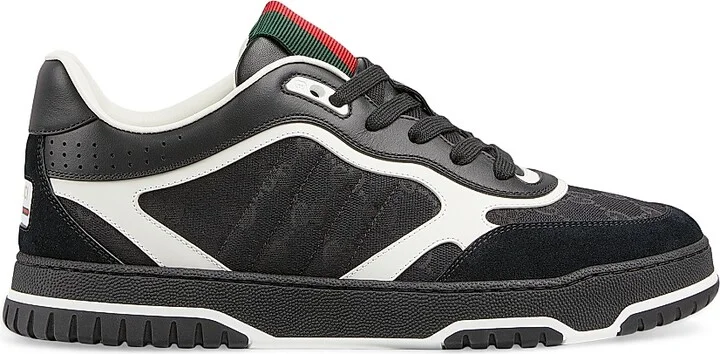 Men's Re-Web GG Canvas Sneakers - Ivory Beige - Size 13 - Image 10