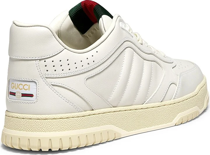 Men's Re-Web Leather Sneakers - Great White - Size 7 - Image 3