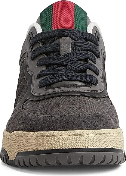 Men's Re-Web Low-Top Sneakers - Grey - Size 8 - Image 4