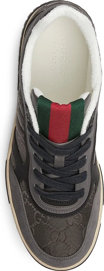 Men's Re-Web Low-Top Sneakers - Grey - Size 8 - Image 5
