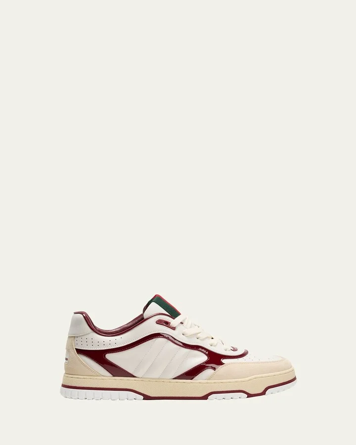 White/dark Red