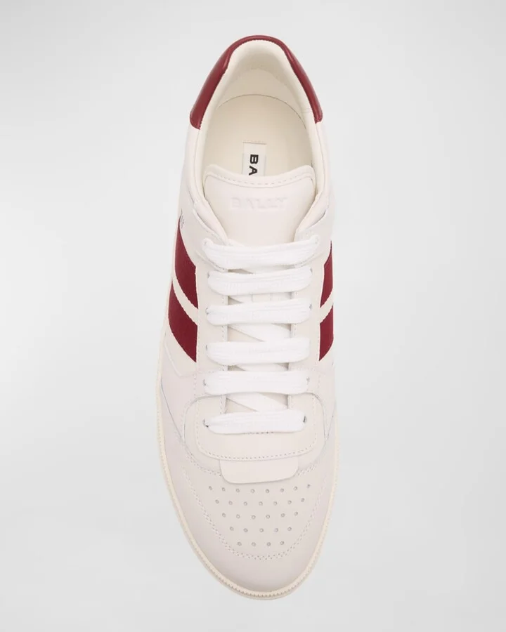 Men's Rebby Low-Top Leather Sneakers - Image 5