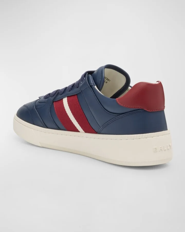 Men's Rebby Low-Top Leather Sneakers - Image 7