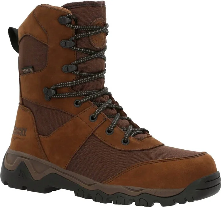 Men's Red Mountain Waterproof 400G Insulated Outdoor Boot - Wide Width In Brown