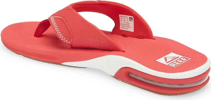 Men's REEF St. Louis Cardinals Fanning Bottle Opener Sandals - Image 2