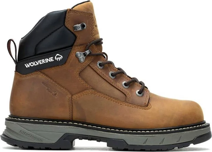 Men's Reforce 6" Composite Toe Work Boots In Cashew