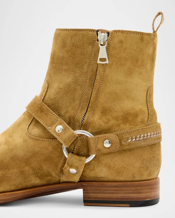 Men's Regent Harness Suede Ankle Boots - Image 10