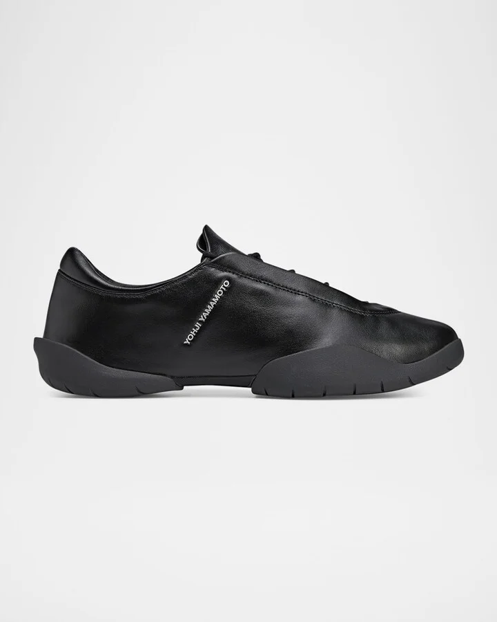 Men's Regu Leather Low-Top Sneakers